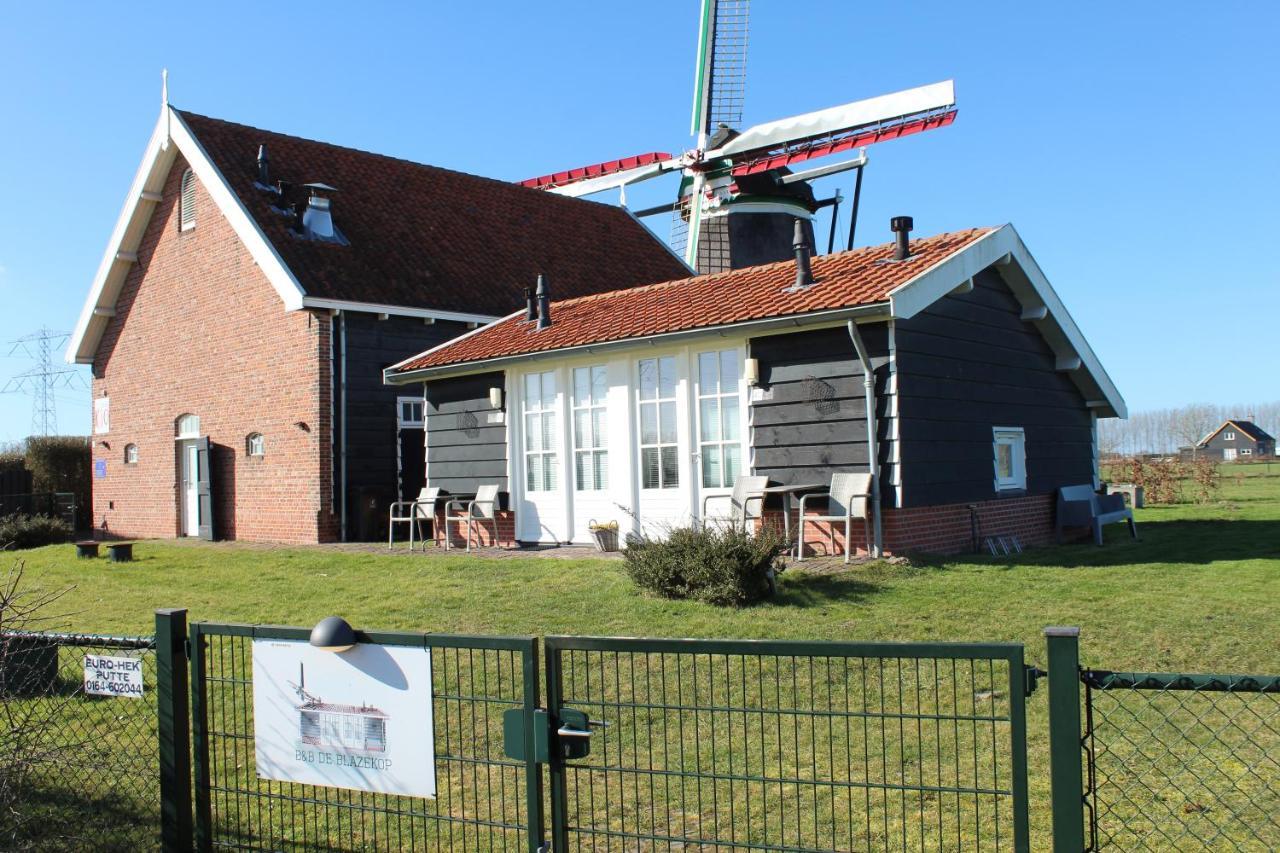 Landelijk Slapen Bij Molen In Ovezande 4C Extérieur photo