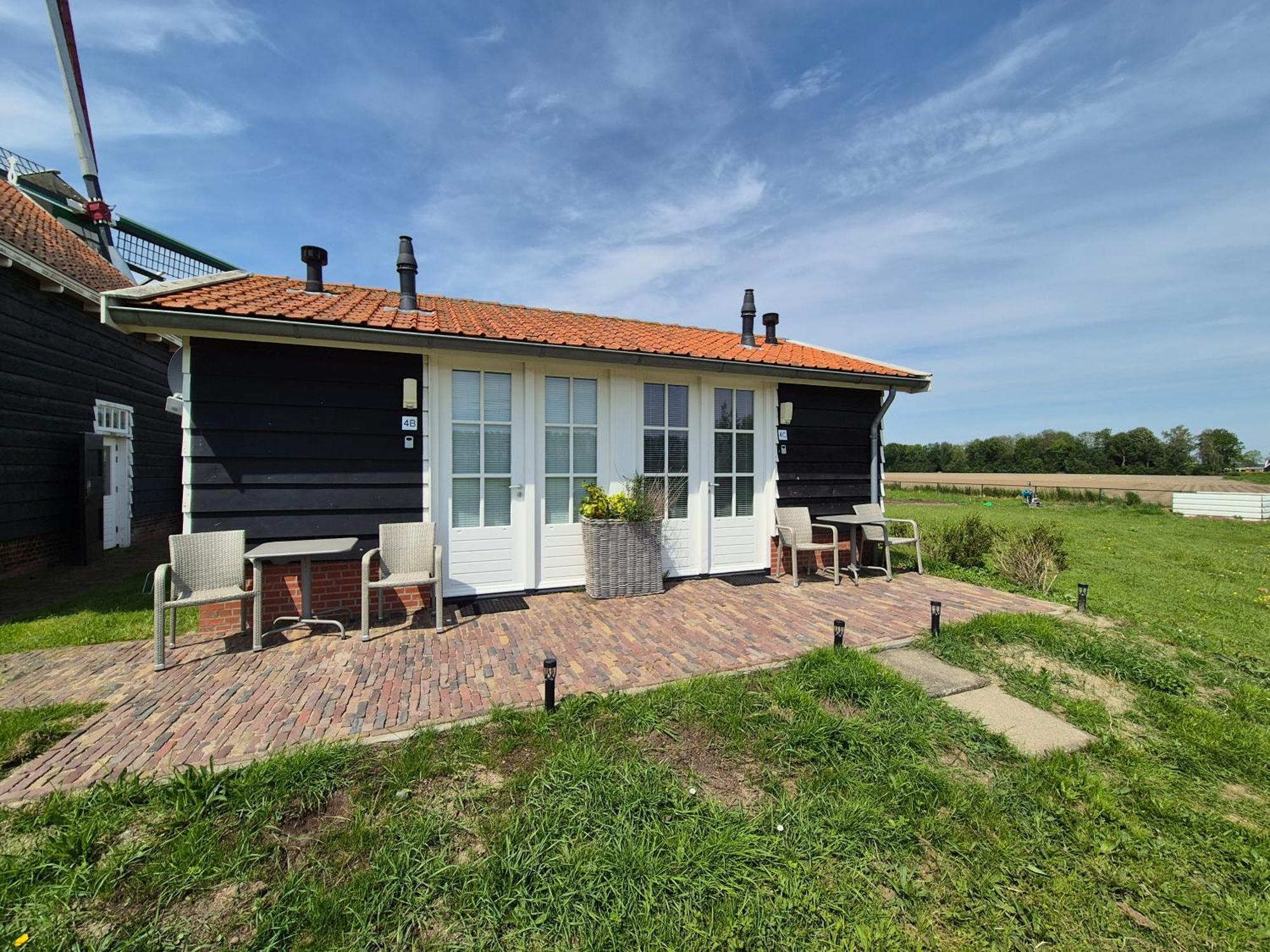 Landelijk Slapen Bij Molen In Ovezande 4C Extérieur photo